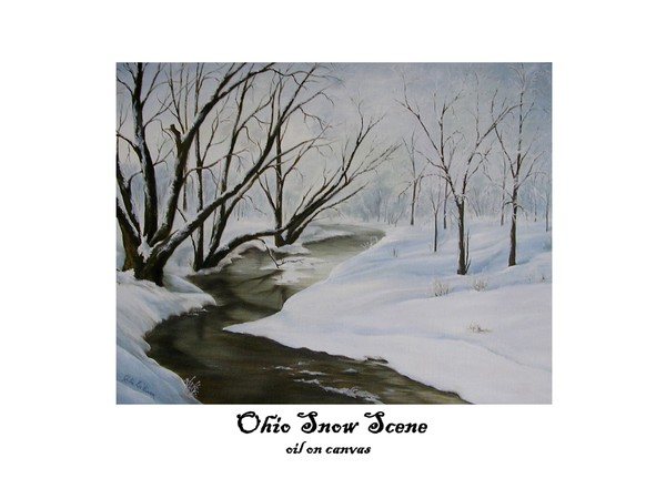 Ohio Snow Scene