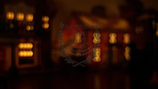 Department 56 Christmas Village Digital Art
