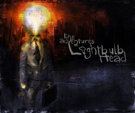 The Adventures of Lightbulb Head:Book Jacket