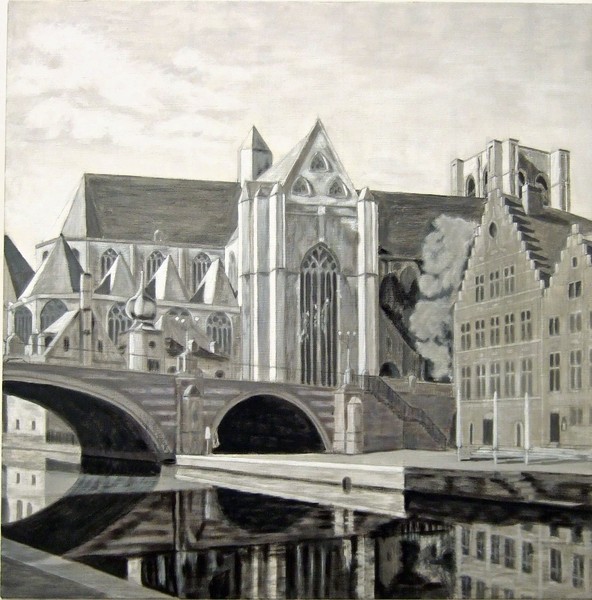 Ghent in perspective: triology - Right Panel