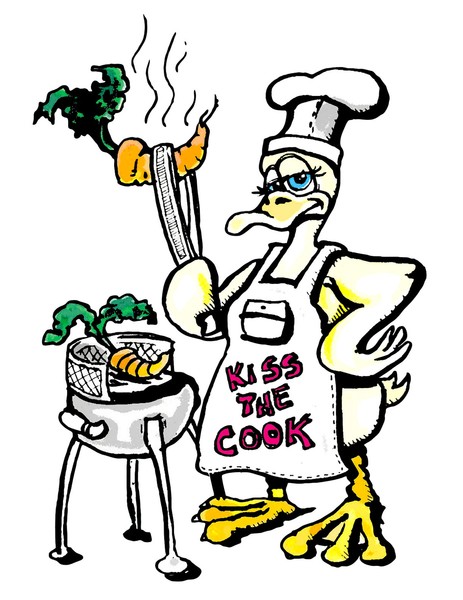 Kiss the cook