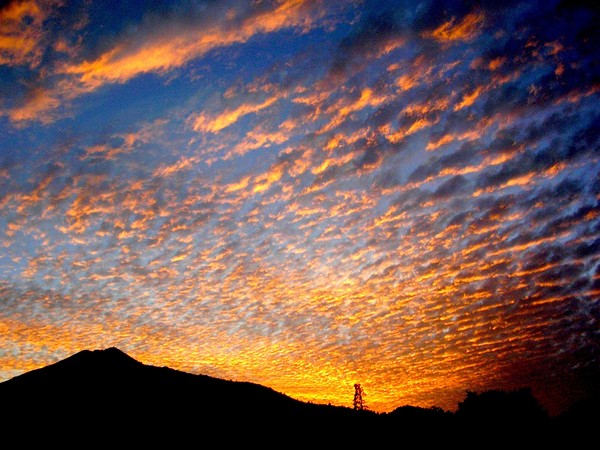 Sunset before the storm