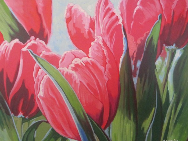 Red Tulips 2(SOLD)