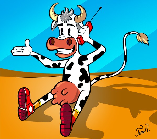 Hello cow calling...