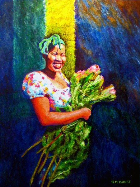 Wendy, The Flower Seller