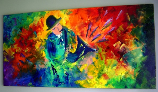 Original oil painting by Eugenia Abramson