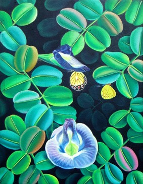 shell flower 12X16'