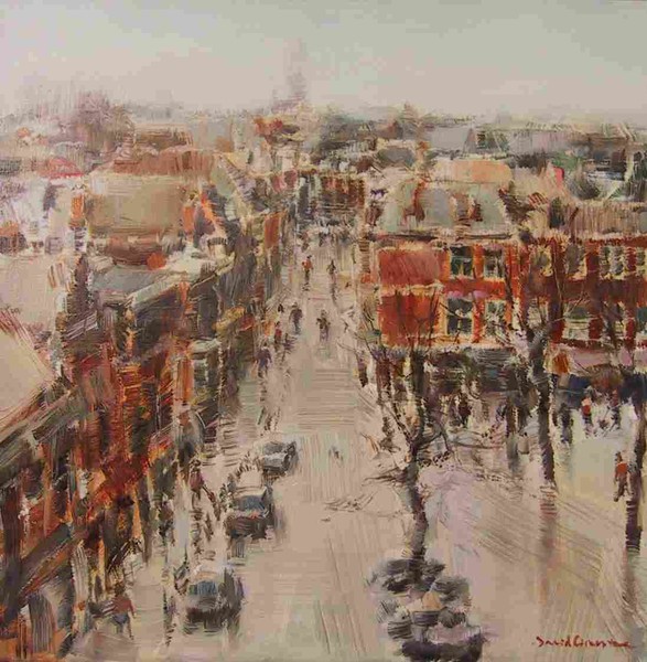 The Hague 80 x 80 cm oil on linen