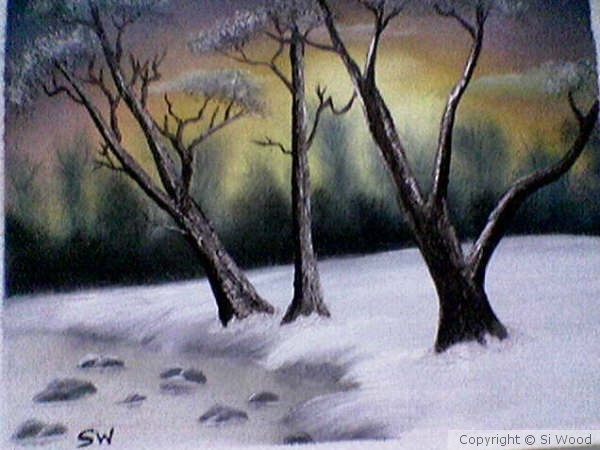 Winter trees