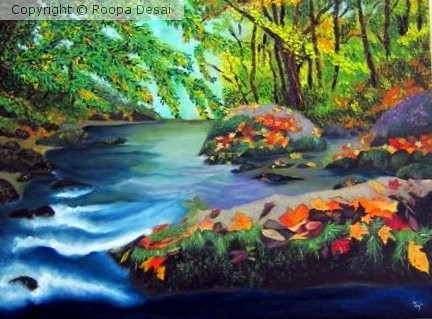 as the river flows
