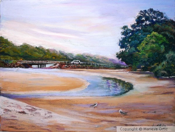 The bridge over Moona Moona creek