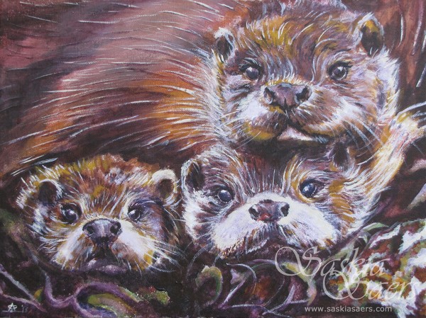 Otter Family