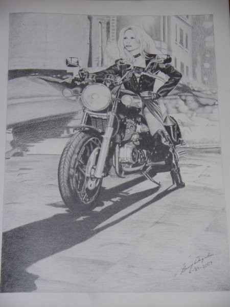 Biker chick
