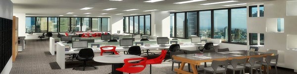 3D Office Interior Rendering