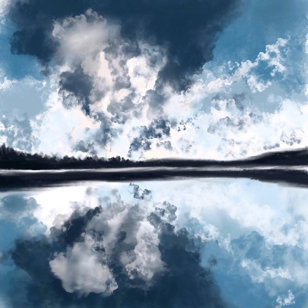 Pond Ipad Painting