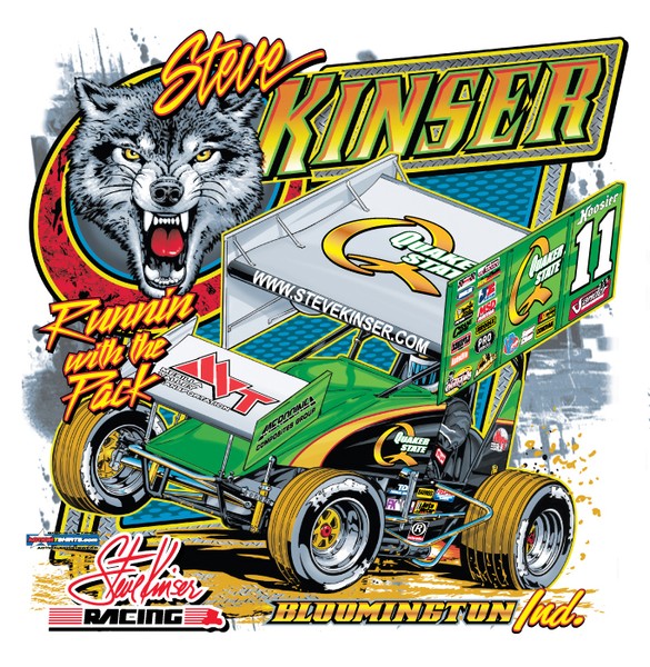 2009 STEVE KINSER FRONT