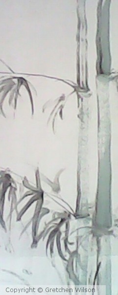 green bamboo