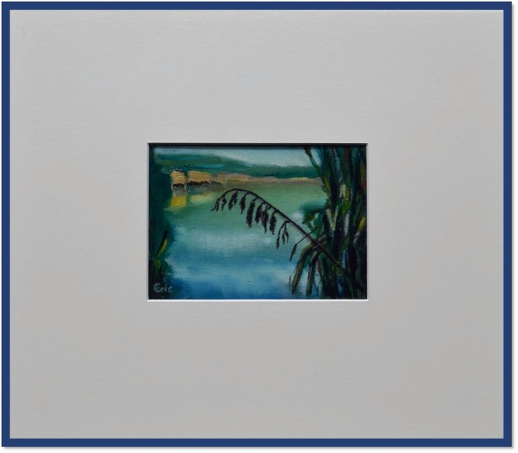 Lake Foix - mini painting serie - 5