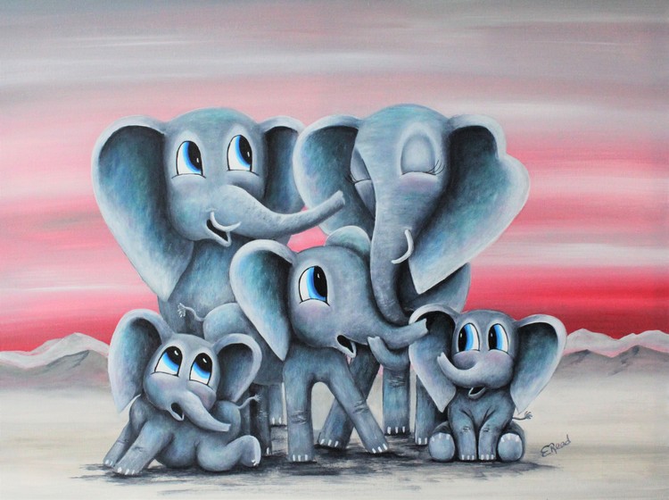 Elephant family
