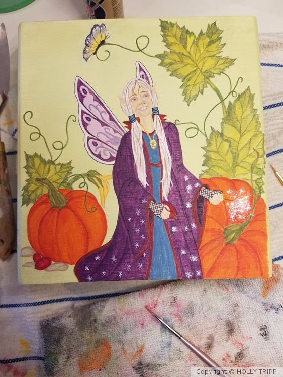 Autumn Fairy box