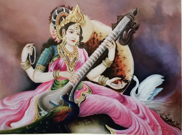 Indian Goddess Saraswati ji