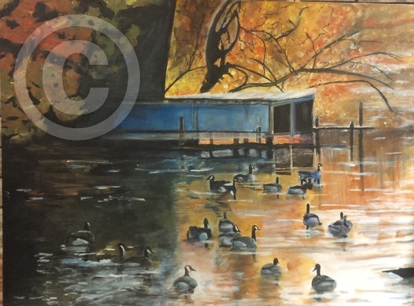 Boathouse near Cindy