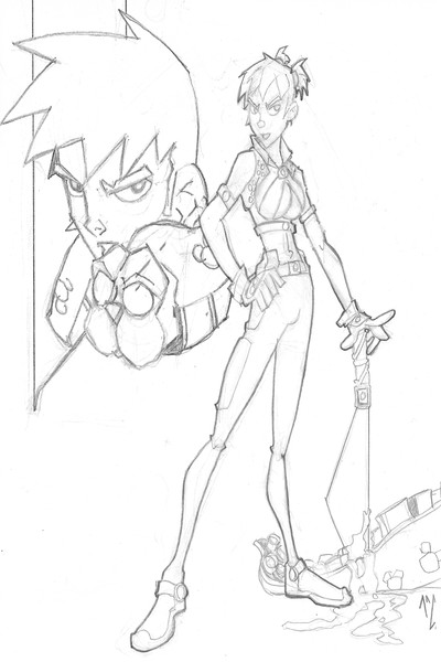 Outlaw Angel unused cover