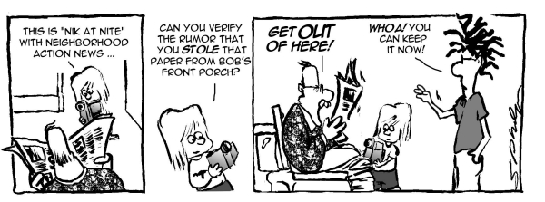 NEIGHBORHOOD cartoon strip