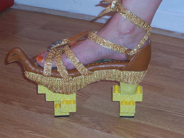 Follow the yellow brick shoe