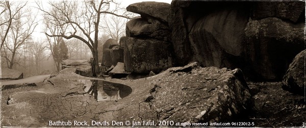 Bathtub Rock, Gettysburg