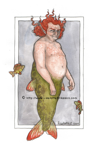Redheaded Merman.