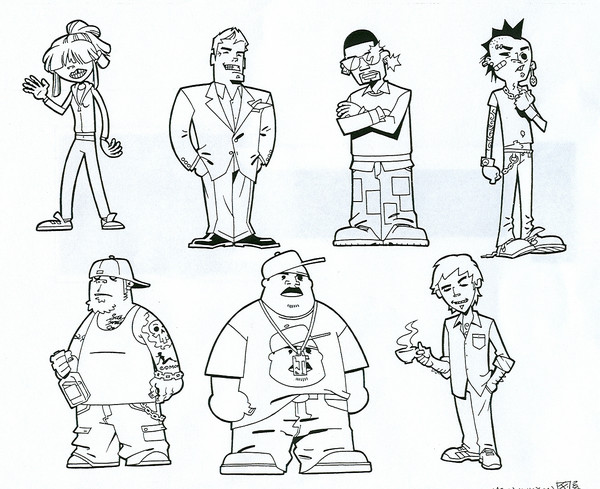 corp. characters 3