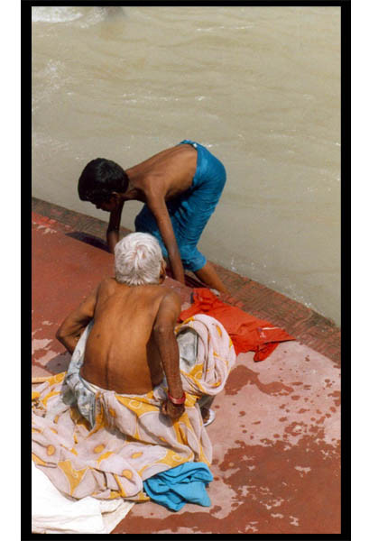 ready for the holy dip