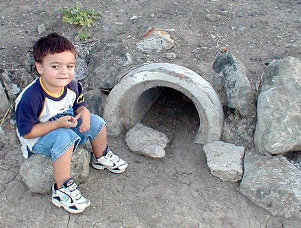 Boy At The Portal