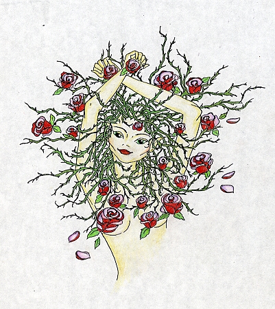 Deva of Roses & Thorns
