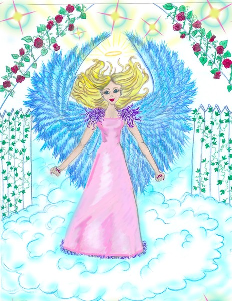 Angel at heaven's gate