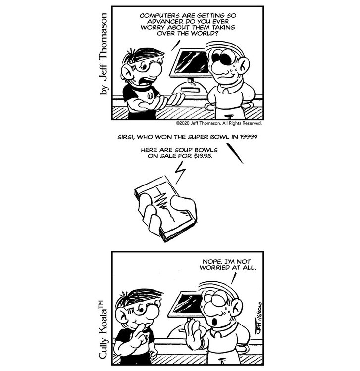 Computers Take Over The World? Comic