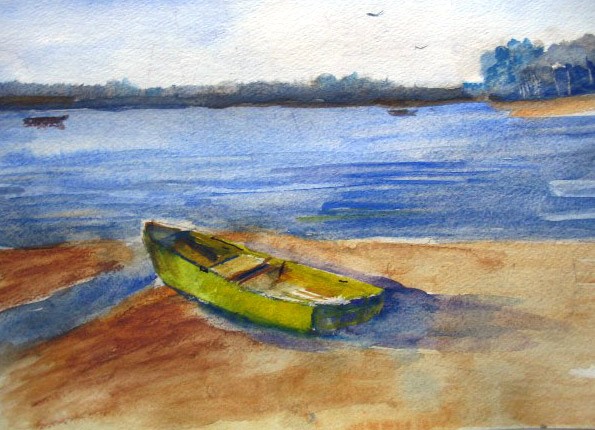BEACHED BOATS