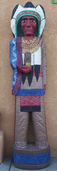 Indian Carving at Clives