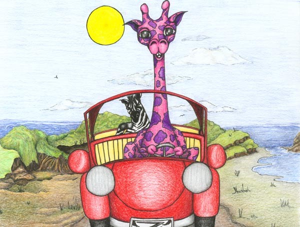Pink Giraffe