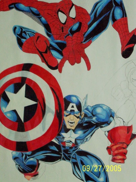 Superhero poster