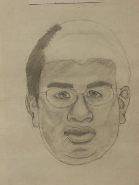 my 6th grader portraits