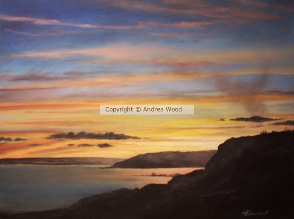 Coastline and bay, Marazion