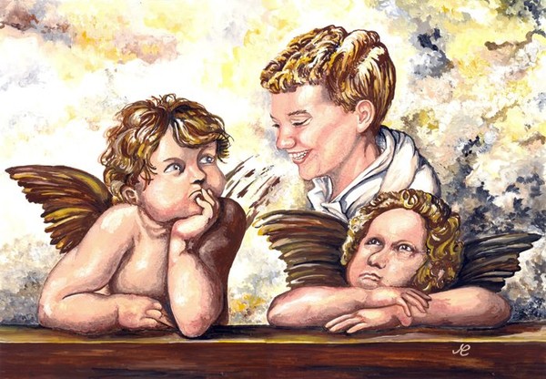 Gabriele and the Cherubs