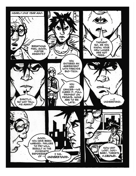 '2nd Chances Pg.1' (Class Assignment)