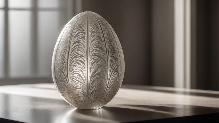 Intricate Feathered Crystal Image