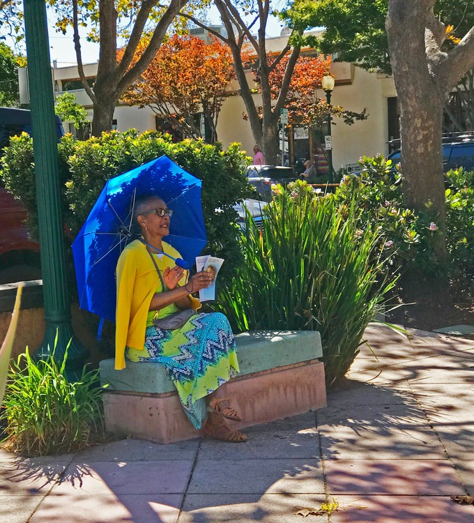 Lady with an Umbrella