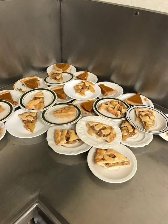 Turkey Dinner at Catholic Charities