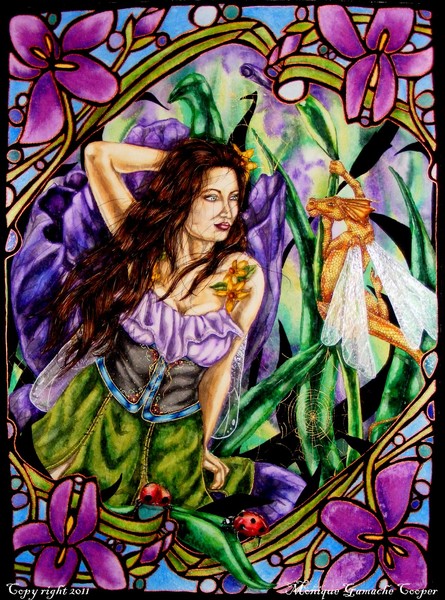 Iris and the Snapdragon