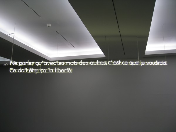 Ne parler qu'avec les mots des autres...